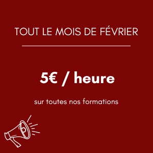 Toutes les formations à 5 euros !